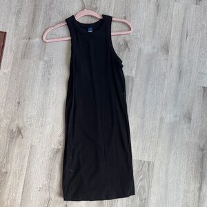 Old Navy Black Midi Dress
